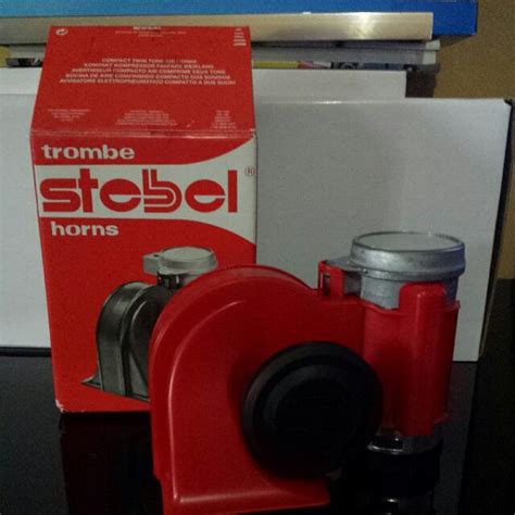 Stebel Nautilus Twin Tone Air Horn Red Rouge Cars On Carousell