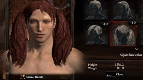 Dragons Dogma Dark Arisen Pc Has Some Silly Hairstyles