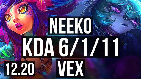 NEEKO Vs VEX MID 6 1 11 1 3M Mastery Dominating KR Diamond 12