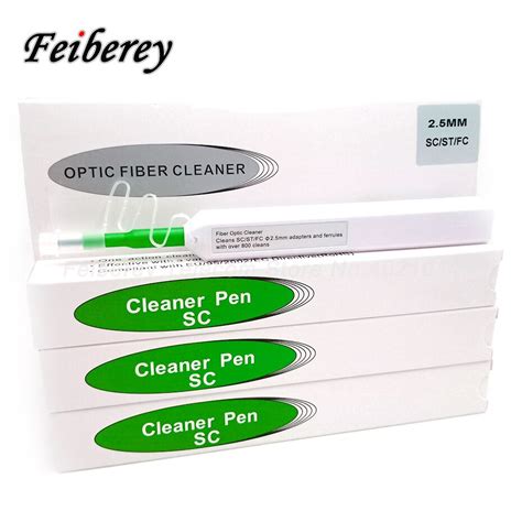 Een Klik Sc Fc St Fiber Optic Cleaner Pen Voor Cle Grandado