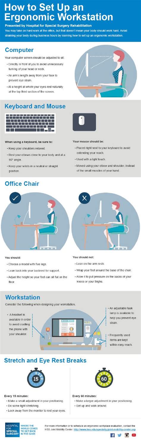 How To Set Up An Ergonomic Workstation