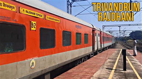 India S Longest Running Rajdhani Express Trivandrum Rajdhani