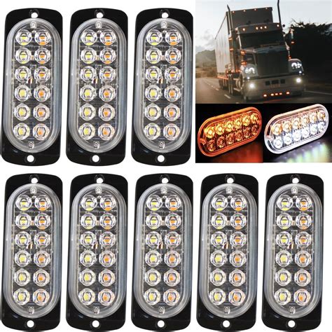 Lot De Lumi Res Stroboscopiques D Urgence Led Pour Camion