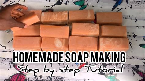 Soap Making Tutorial And Recipe For Absolute Beginners Easy DIY YouTube