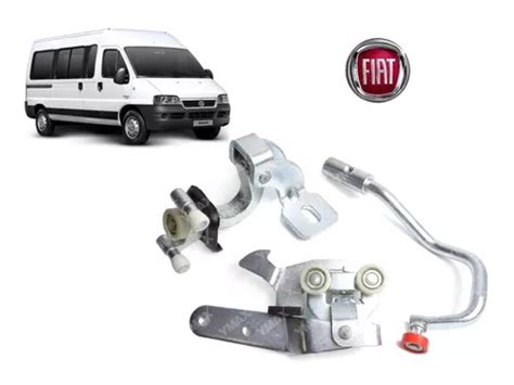 Kit Carrinho Guia Porta Lateral Correr Ducato Jumper Boxer Frete grátis