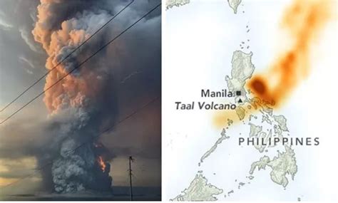 Taal Volcano Emits Record High Amount Of Sulfur Dioxide So Smog In