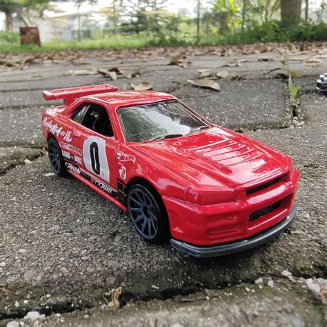 Hot Wheels Nissan Skyline GT R R Need For Speed Red LOOSE Shopee Malaysia