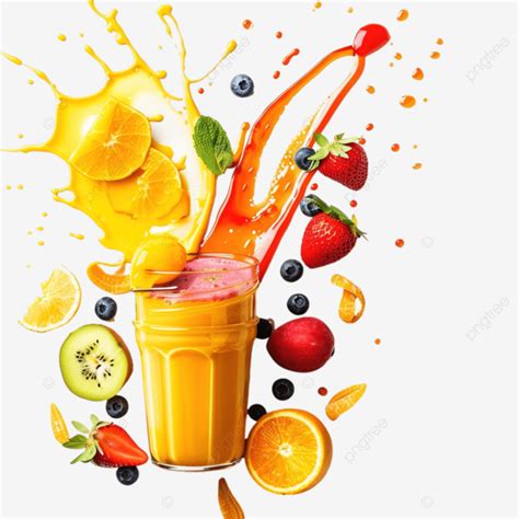 Batido Fruta Jugo Comida Batido Aterrizaje Encabezado Png Dibujos