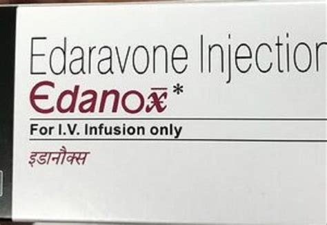 Edanox Mg Edaravone Injection At Rs Vial Eravone Injection In