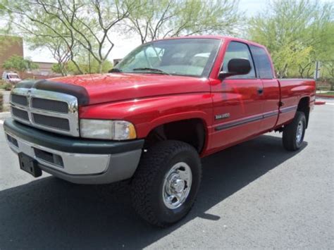 Find Used 1998 Dodge Ram 2500 Club Cab Long Bed 4x4 12 Valve Cummins Diesel 97k Actual In