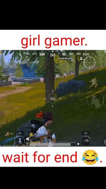 Girl Gamer Wait For End 😂😂 Shorts Bgmi Pubgmobile Amop Jevel