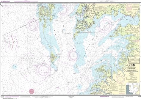 Noaa Nautical Chart Chesapeake Bay Pocomoke And Tangier Sounds