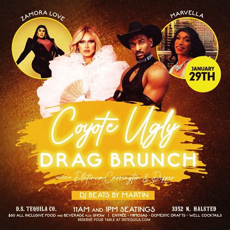 Coyote Ugly Sunday Drag Brunch D S Tequila Co