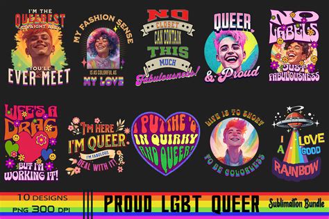 Proud Lgbt Pride Month Bundle Graphic By Lewlew Creative Fabrica