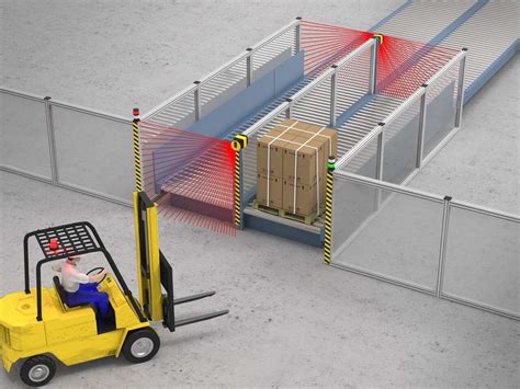 Safeguarding A Pallet Transfer Conveyor