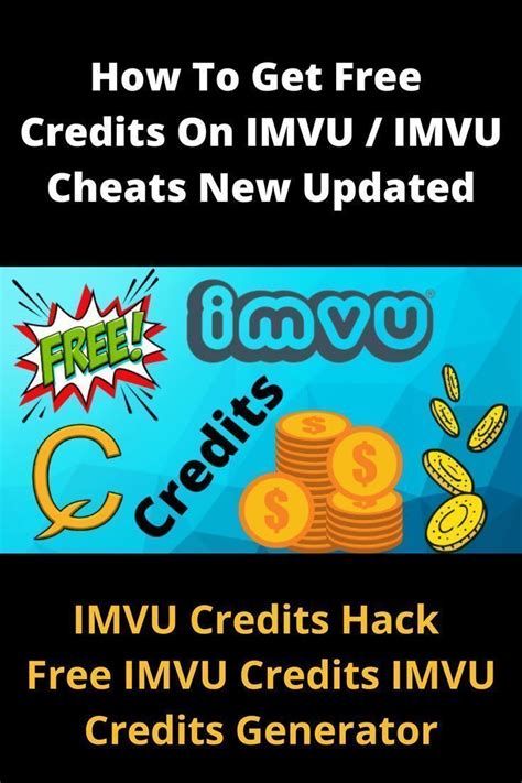 Earn Free IMVU Credits Free IMVU Redeem Credits Code Generator