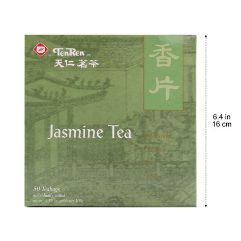 Ten Ren Jasmine Tea Bag 50 Bolsas Taiwán Yaxa Colombia