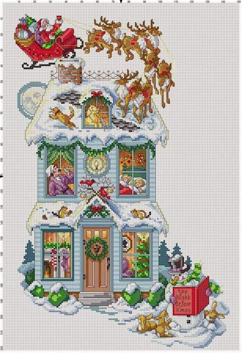 Printable Free Christmas Stocking Cross Stitch Patterns To Download Printable Calendars At A