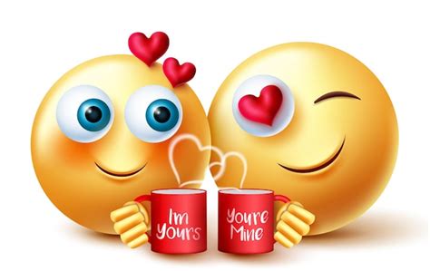 Premium Vector Emojis Valentines Lover Vector Design 3d Emoji Inlove