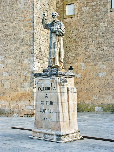 Estatua De Santo Domingo De Guzmán Caleruega Burgos A Photo On Flickriver