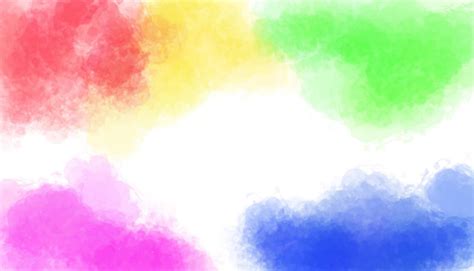 Free Vector Vector Rainbow Color Abstract Watercolor Stain Texture