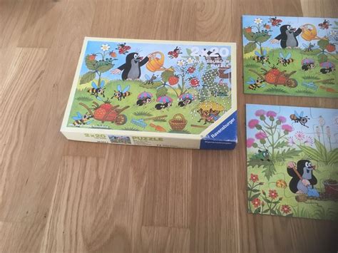 X Puzzle Der Kleine Maulwurf Je Teile Kaufen Auf Ricardo