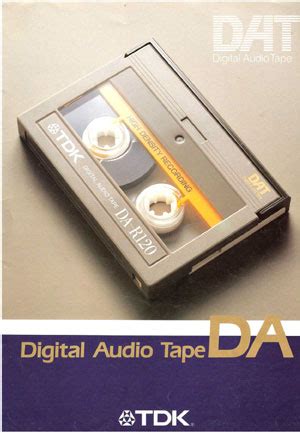 TDK Digital Audio Tape - Catalogue - HiFi Engine