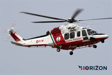 Italian Coast Guard Leonardo Aw Cp Mm Horizon