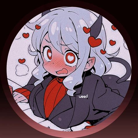 Anime Demon Girl Pfp