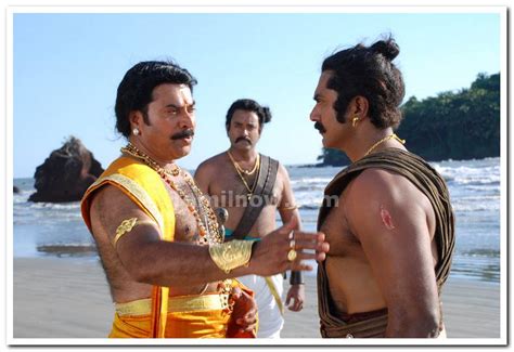 Mammootty Suresh Krishna Sarath Kumar - Tamil Movie Pazhassiraja Stills