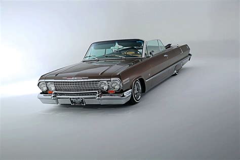 1963 Chevrolet Impala Convertible Top Down Lowrider