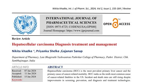 Hepatocellular carcinoma Diagnosis treatment and management