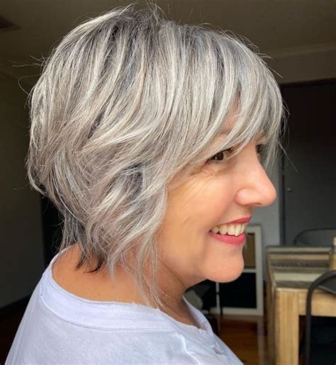 50 Gray Hair Styles Trending In 2021 Hair Adviser In 2021 Silver Hair Short Hair Styles