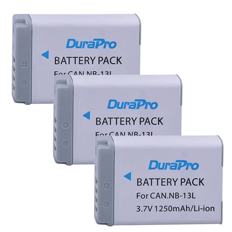 DuraPro Batería de iones de litio para cámara Canon PowerShot G5 X G5X