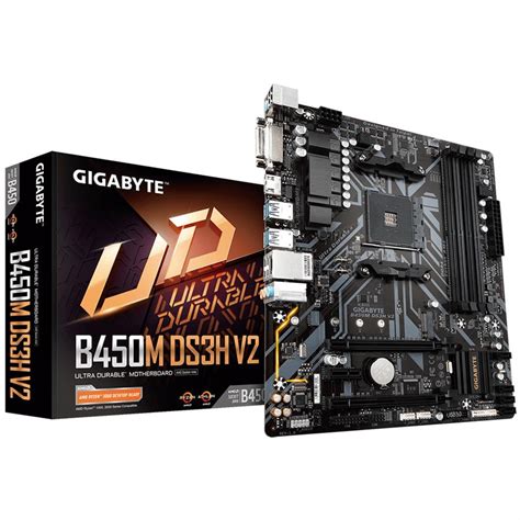 Mother Gigabyte B M Ds H V Amd Am Ryzen Athlon