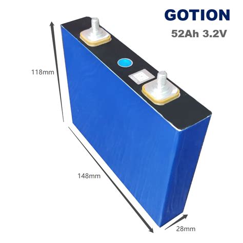 Gotion Ah V Lifepo Prismatic Rechargeable Lithium Ion Battery