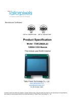 Product Specification Model Tww K A Lcd Display Tailor