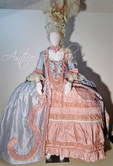 Robe A La Francaise Historical Dress 18 Century French Etsy Robe Du