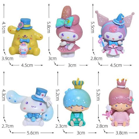 Jual Topper Kue Sanrio Set Cm Topper My Melody Topper Kuromi Topper