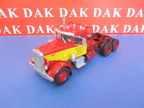 Die Cast 143 Modellino Camion Truck Peterbilt 281 Trasporto Legname