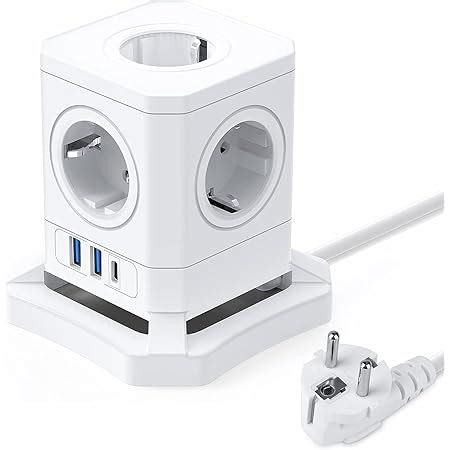 Cube Multiprise Prises Koosla Multiprise Avec Ports Usb