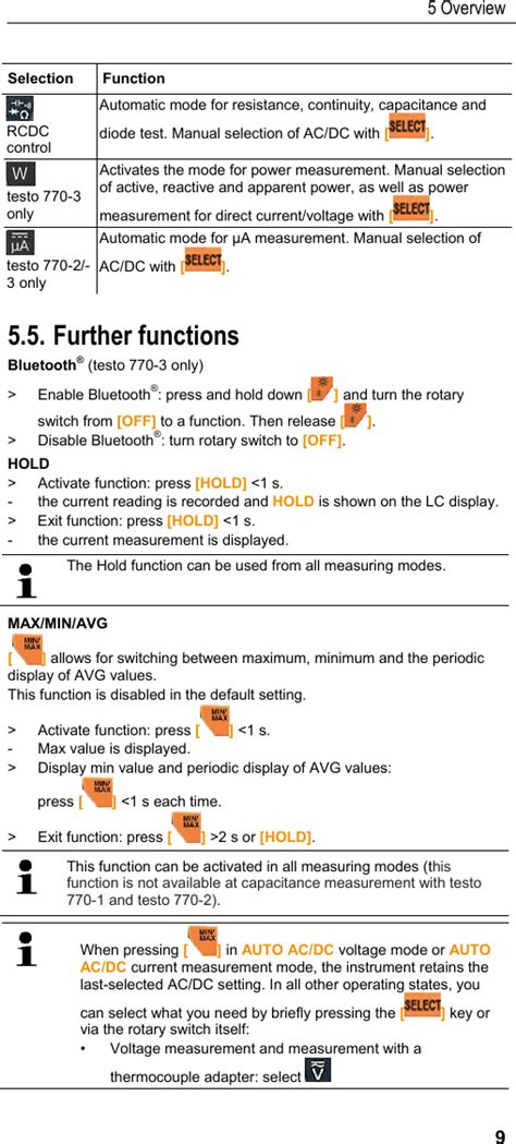 Testo Se And Kgaa T Bluetooth Clamp Meter User Manual