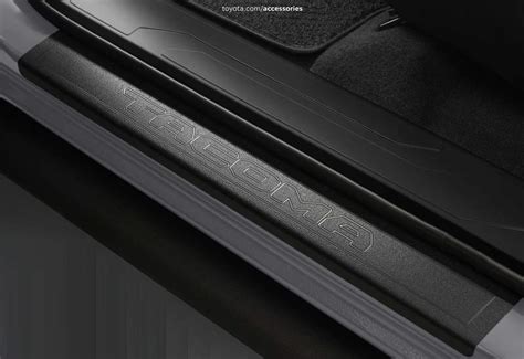 Genuine Toyota Tacoma Door Sill Protectors Pt Black