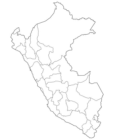 Mapa De La Regiones Del Peru Para Colorear Pdf Porn Sex Picture