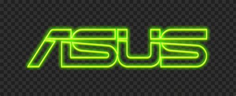 Hd Green Asus Neon Logo Png