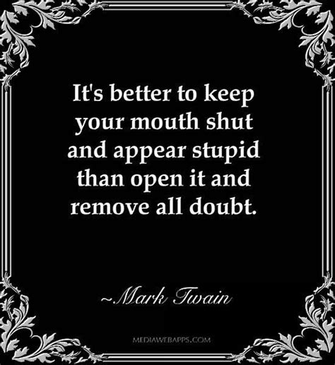 Quotes About Keeping Your Mouth Shut