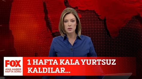 1 hafta kala yurtsuz kaldılar 25 Eylül 2021 Gülbin Tosun ile FOX Ana