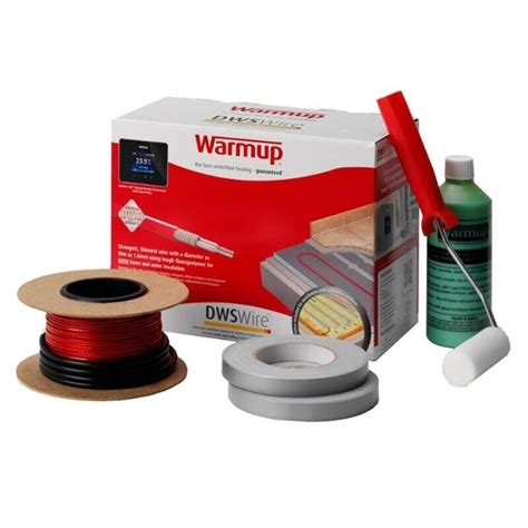 Warmup® Loose Wire Electric Underfloor Heating Kit for 4.5 - 5.9m² DWS 800 - unopened. | in ...