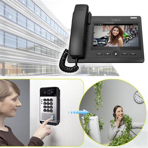 door lock access control system sip phone smart video door intercom ...