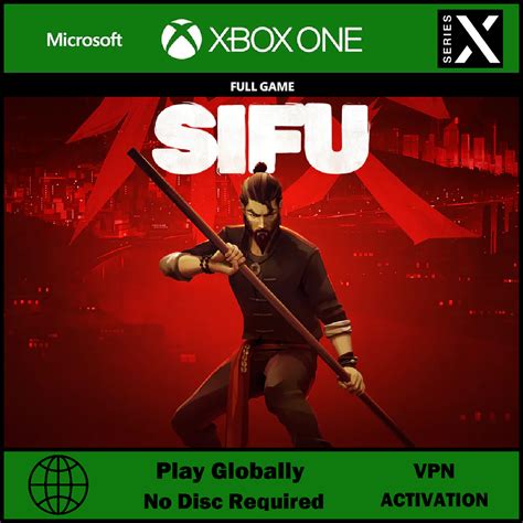 Sifu Xbox One Series X S PC Argentina Key VPN No Disc Global